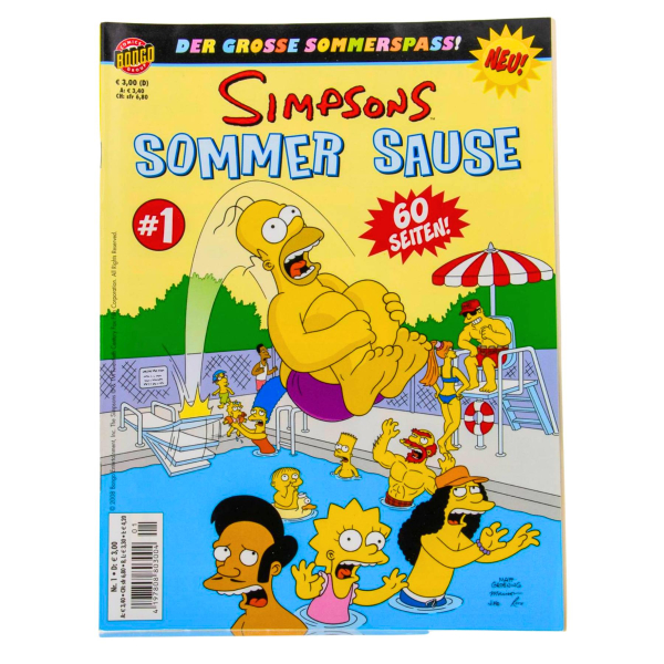The Simpsons Comic Sommer Sause #1